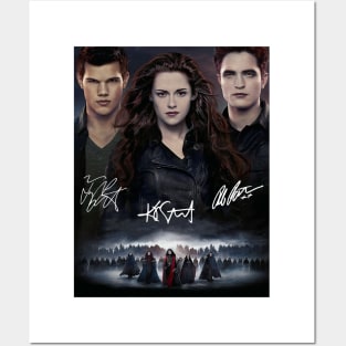 The Twilight Saga Breaking Dawn Signature Twilight Movie Posters and Art